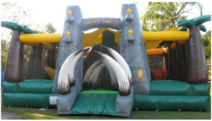 jurassic world bouncy castle